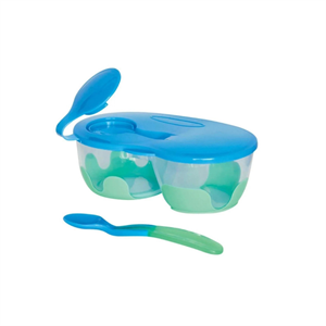 Bebedor İki Bölmeli Tabak ve Kaşık Seti 6+ Ay - Yeni ürünler - Diğer