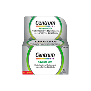 Centrum Advance 50+ Multivitamin 30 Tablet - Yeni ürünler - Diğer