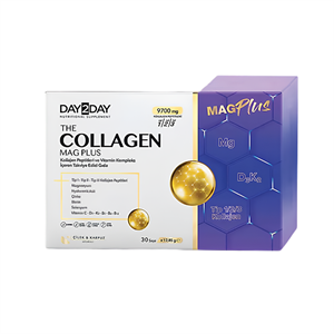 Day2Day Collagen Mag Plus 9700 mg Çilek Karpuz Aromalı 30 Saşe - Yeni ürünler - Diğer