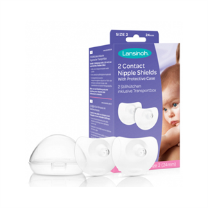 Lansinoh Göğüs Ucu Kalkanı Koruyucu 24mm X 2 - Anne Emzirme Ürünleri - Lansinoh