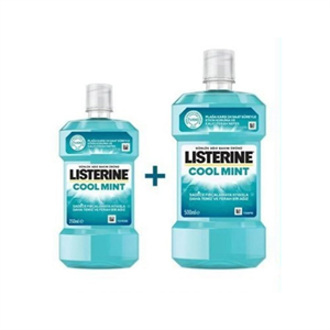 Listerine Cool Mint 500 ml + 250 ml Avantajlı Paket - Yeni ürünler - Diğer