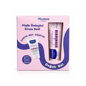 Mustela Pişik Önleyici Set 100 ml + 20 ml Çanta Boy Krem - Yeni ürünler - Diğer