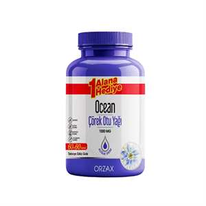 Ocean Çörekotu Yağı 1000 mg 60+60 Kapsül - Yeni ürünler - Diğer