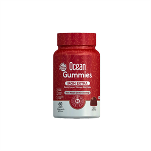 Ocean Gummies Iron Extra Çiğnenebilir Jel Form 60 Adet - Yeni ürünler - Diğer
