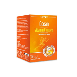 Ocean Vitamin C 1000 mg 30 Tablet - Vitamin-Mineral - Orzax