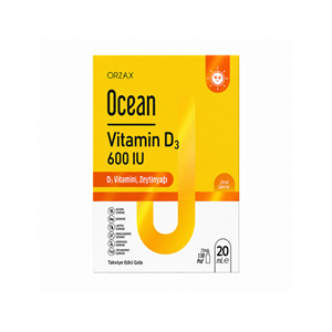 Ocean Vitamin D3 600 IU Sprey 20 ml - Yeni ürünler - Diğer