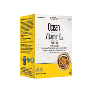 Ocean Vitamin D3 600 lU Sprey 20 ml - Yeni ürünler - 9