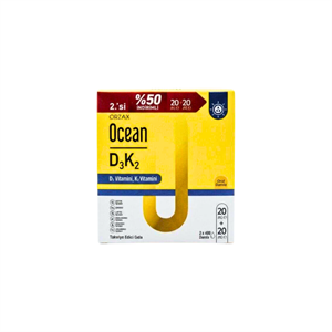 Ocean Vitamin D3K2 Damla 20 ml Avantajlı 2'li Paket - Yeni ürünler - Diğer