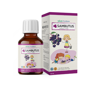 Sambutus Vitamin C+Çinko 100 ml Şurup - Vitamin-Mineral - Salus İlaç