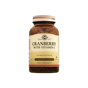 Solgar Cranberry with Vitamin C 60 Kapsül - Vitamin-Mineral - Solgar
