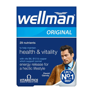 Vitabiotics Wellman 30 Tablet - Vitamin-Mineral - Vitabiotics