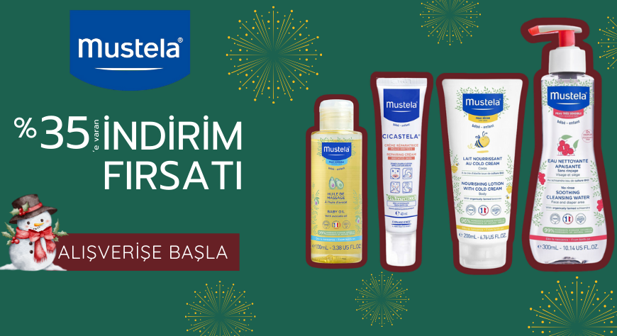 Mustela %35'e varan İndirim Fırsatları