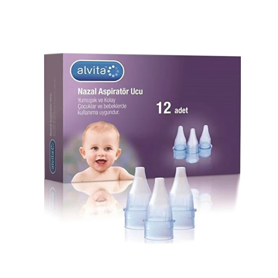 Alvita Nazal Aspiratör Ucu 12 Adet - Yeni ürünler - Diğer