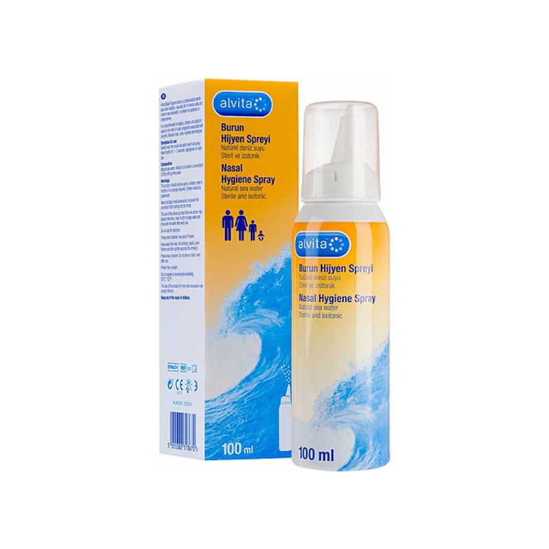 Alvita Okyanus Suyu Burun Spreyi 100 ml - Burun Sağlığı - Alvita