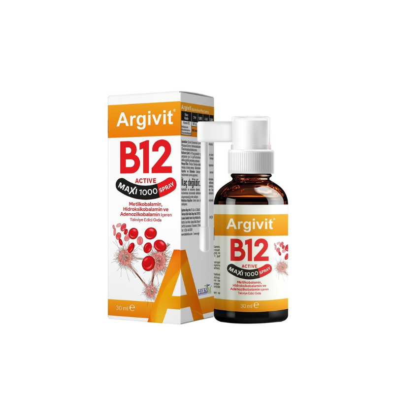Argivit B12 Active Maxi 1000 Spray 30 ml - Yeni ürünler - Diğer