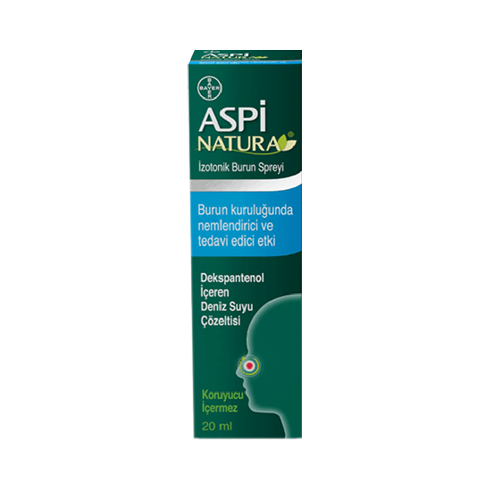 Aspi Natura İzotonik Burun Spreyi 20 ml - Burun Sağlığı - Aspi Natura