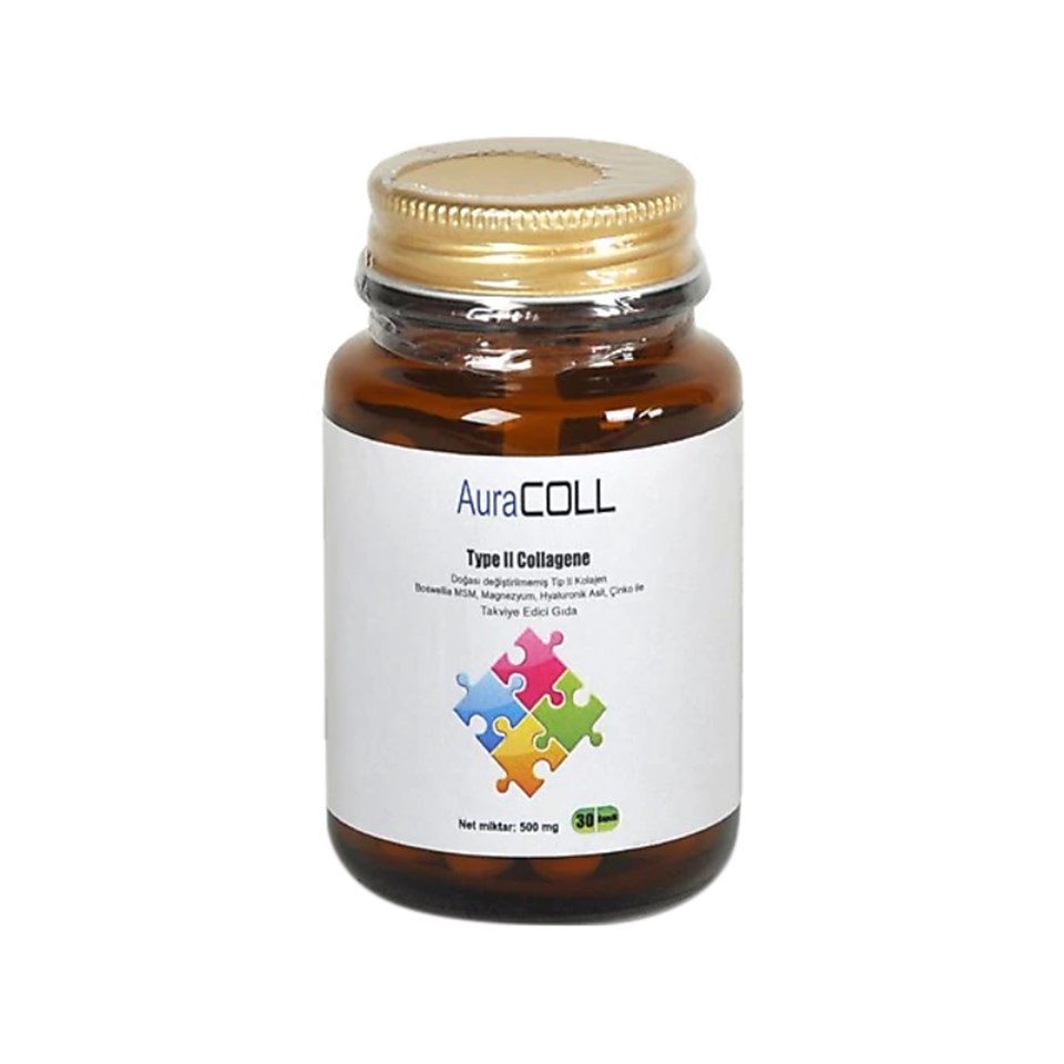 AuraColl Genious Type II Collagene 30 Kapsül -  -  