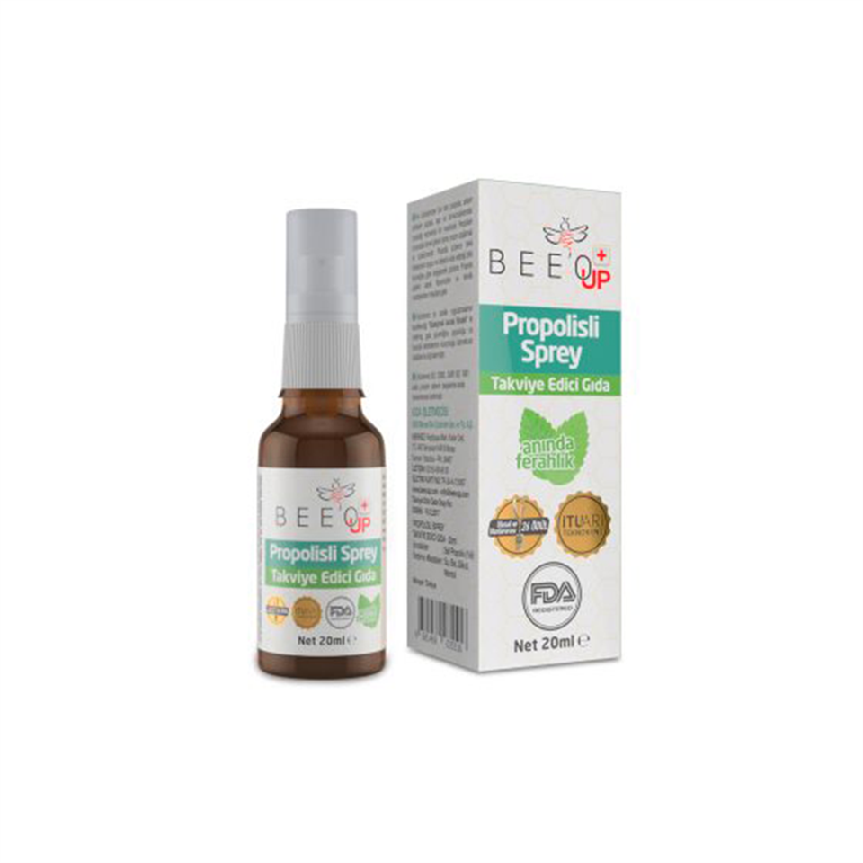 Bee'o Up Propolisli Sprey 20 ml - Vitamin-Mineral - Beeo