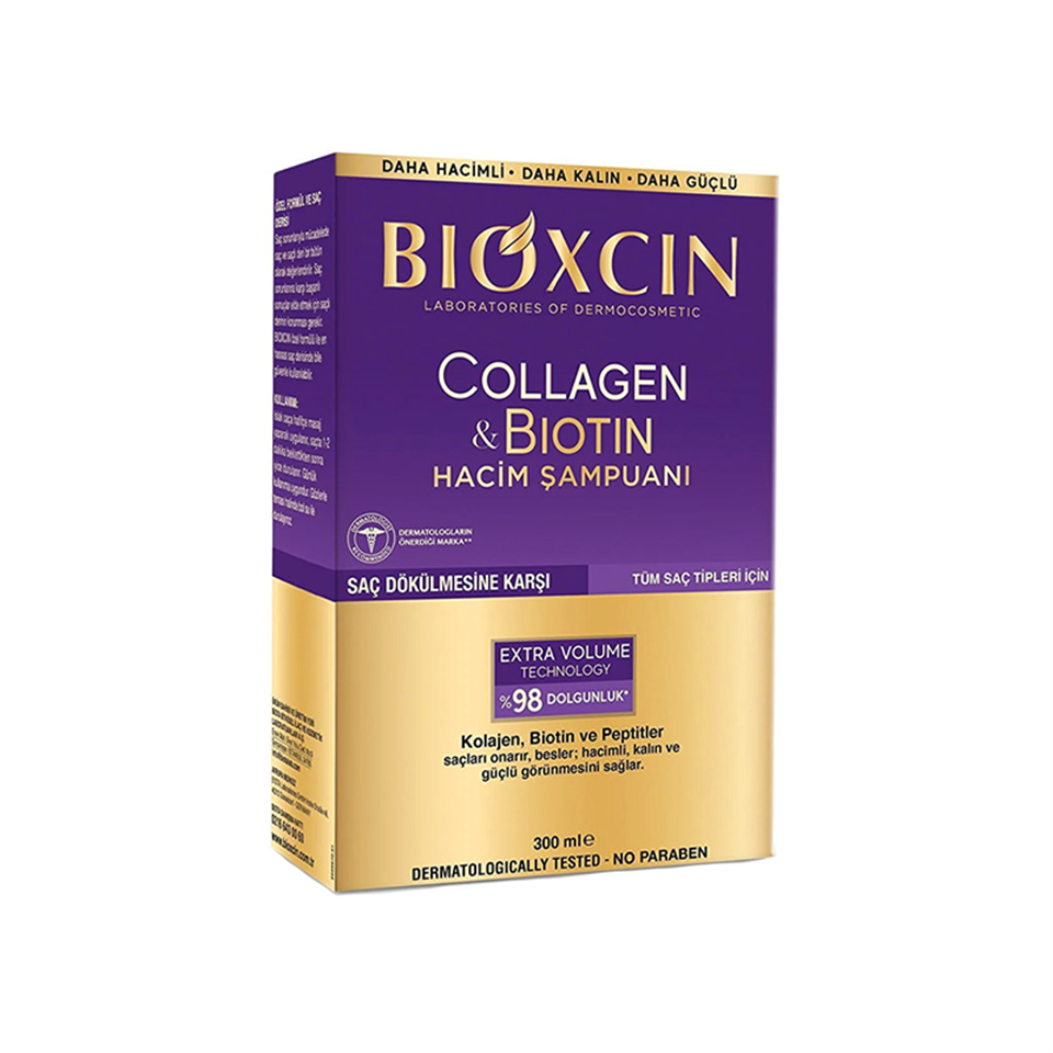 Bioxcin Collagen & Biotin Hacim Şampuan 300 ml - Yeni ürünler - Diğer