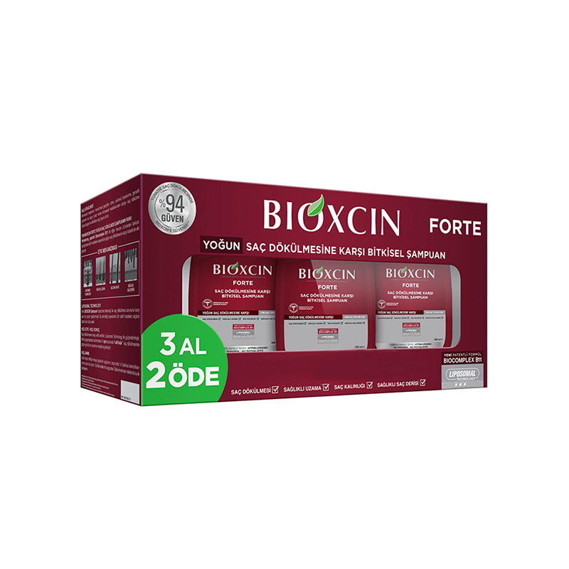 Bioxcin Forte Şampuan 300 ml 3 Al 2 Öde - Şampuan - Bioxcin