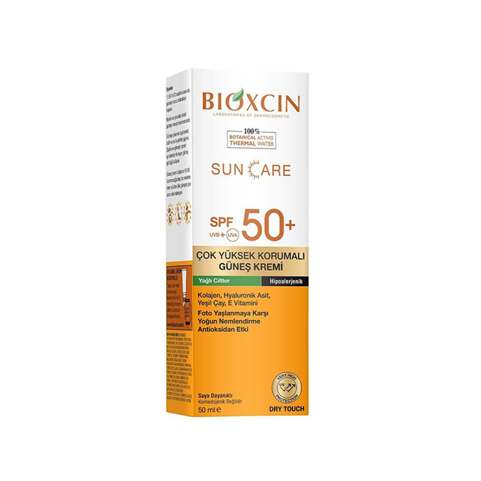 Bioxcin Spf 50+ Güneş Kremi 50 ml Yağlı Cilt - Yetişkin Güneş Koruyucu - Bioxcin