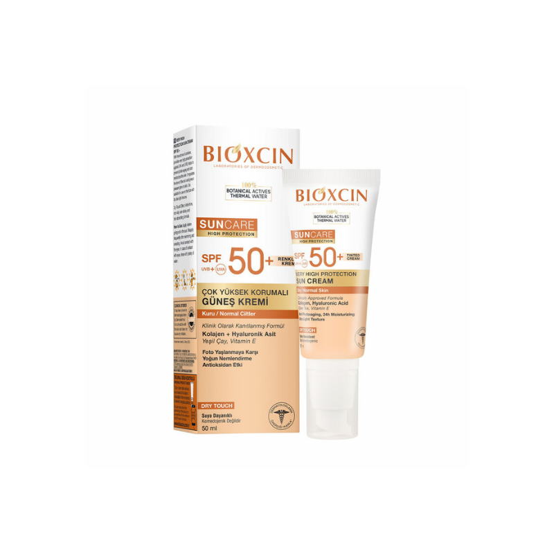 Bioxcin Sun Care Renkli Güneş Kremi Spf50+ Kuru/ Normal Ciltler 50 ml - Yeni ürünler - Diğer