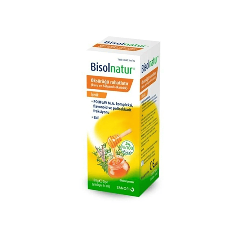 Bisolnatur Şurup 128 gr - Vitamin-Mineral - Sanofi
