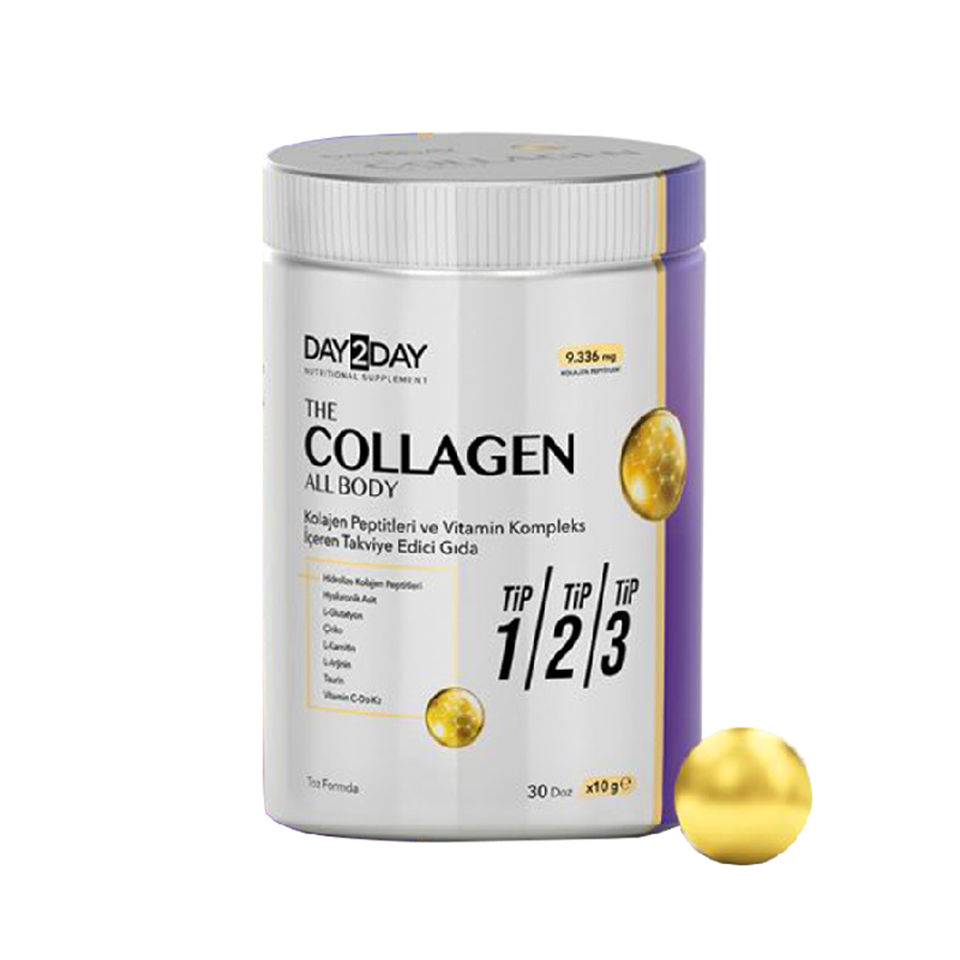 Day2Day The Collagen All Body Toz Form 300 gr - Kolajen - Day2Day