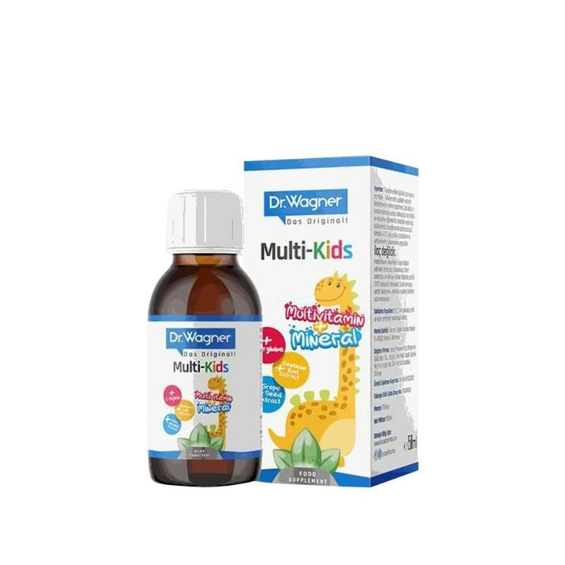 Dr. Wagner Multi-Kids Şurup 150 ml - Vitamin-Mineral - Dr. Wagner