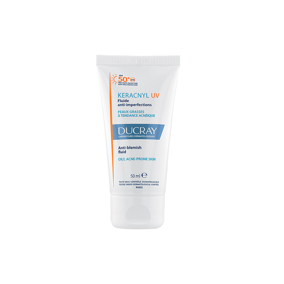 Ducray Keracnyl Uv Fluide Spf 50+ Güneş Koruyucu 50 ml - Yeni ürünler - Diğer