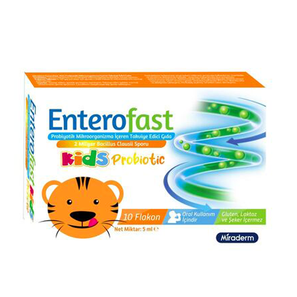Enterofast Kids Probiotic 10 Flakon - Yeni ürünler - Diğer
