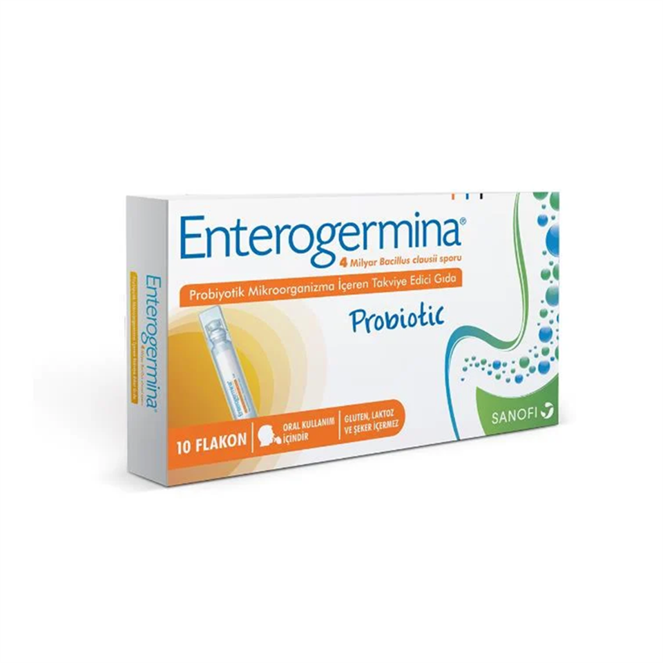 Enterogermina Yetişkin 5 ml 10 Flakon - Probiyotik - Enterogermina