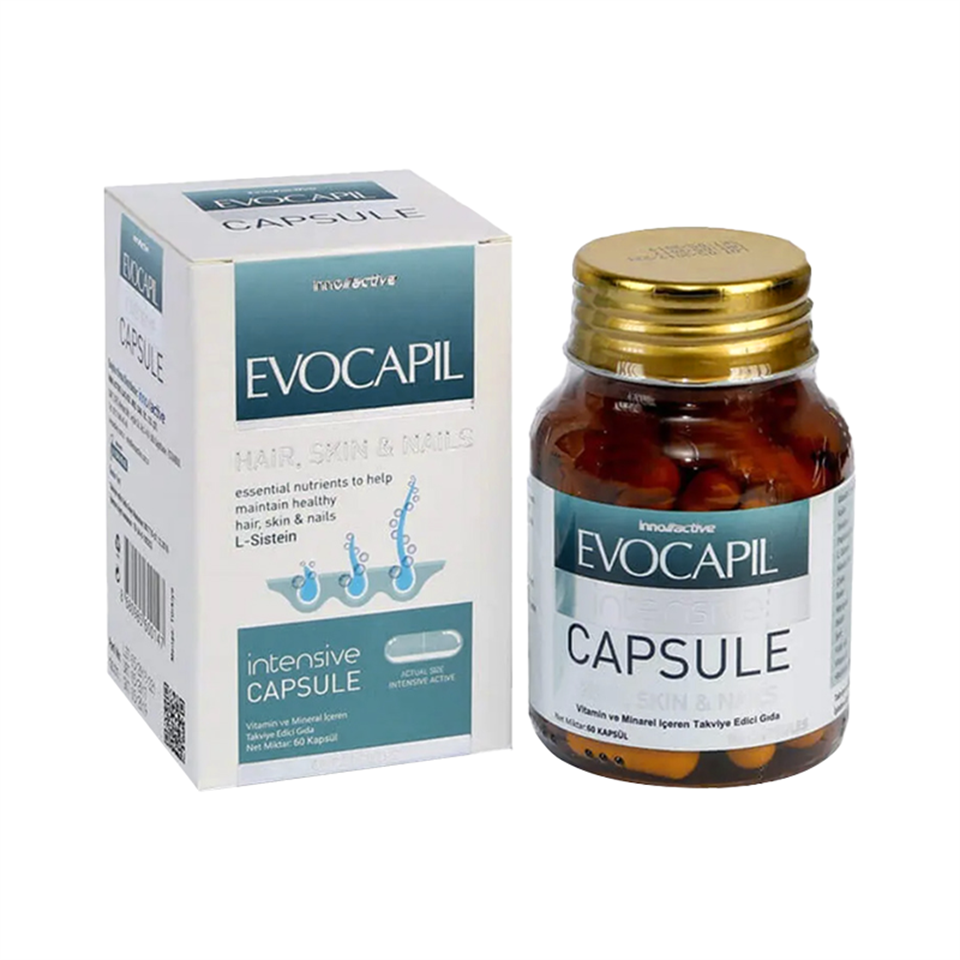 Evocapil Saç Cilt ve Tırnak Takviye Edici Gıda 60 Kapsül - Yeni ürünler - 2