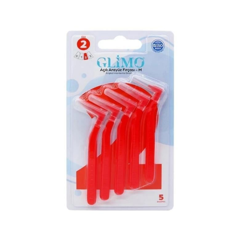 Glimo Açılı Arayüz Fırçası M - Diş Fırçası - Glimo
