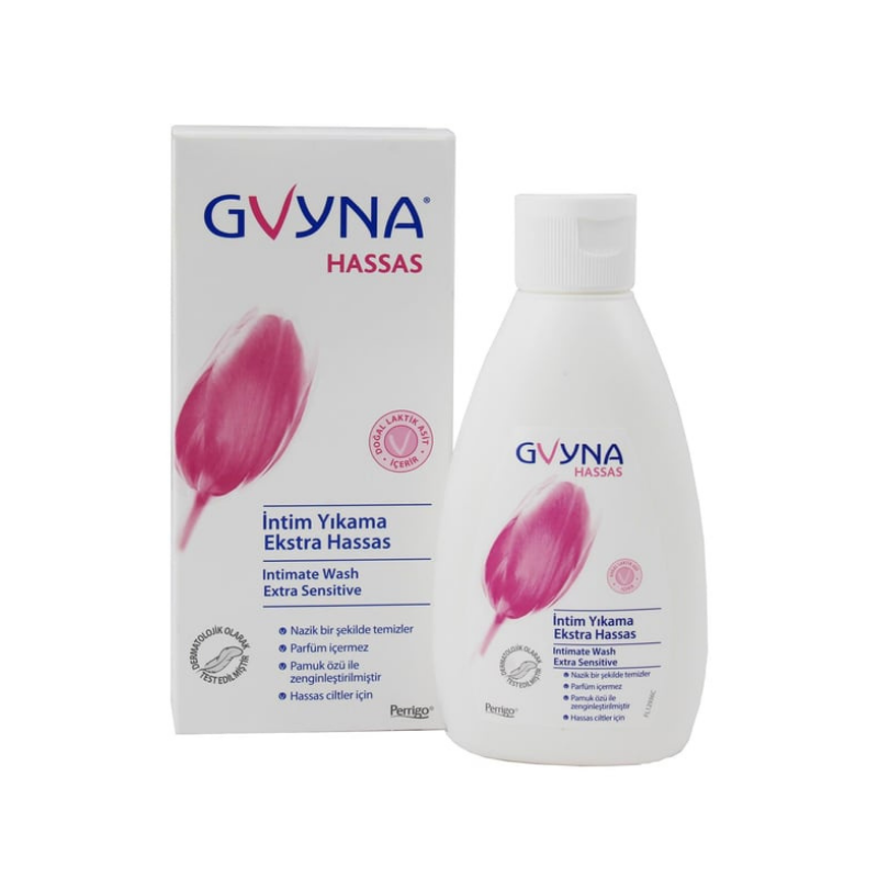 Gvyna İntim Yıkama Ekstra Hassas 200 ml - Hijyenik Bakım - Gvyna