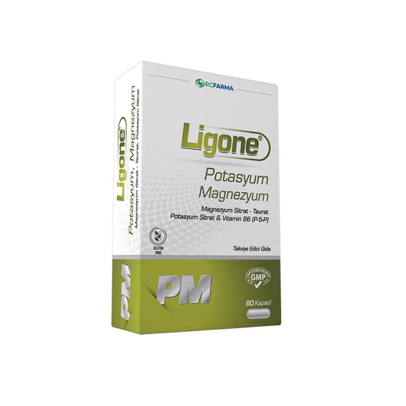 Ligone Potasyum Magnezyum 60 Kapsül - Yeni ürünler - Diğer