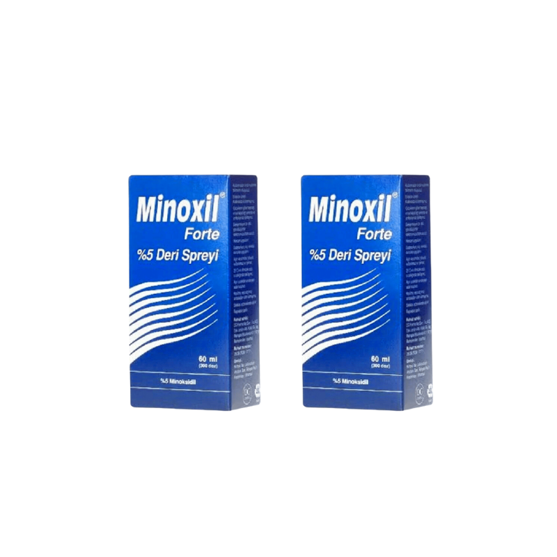 Minoxil Forte %5 Deri Spreyi 60 ml 2'li - Yeni ürünler - Diğer