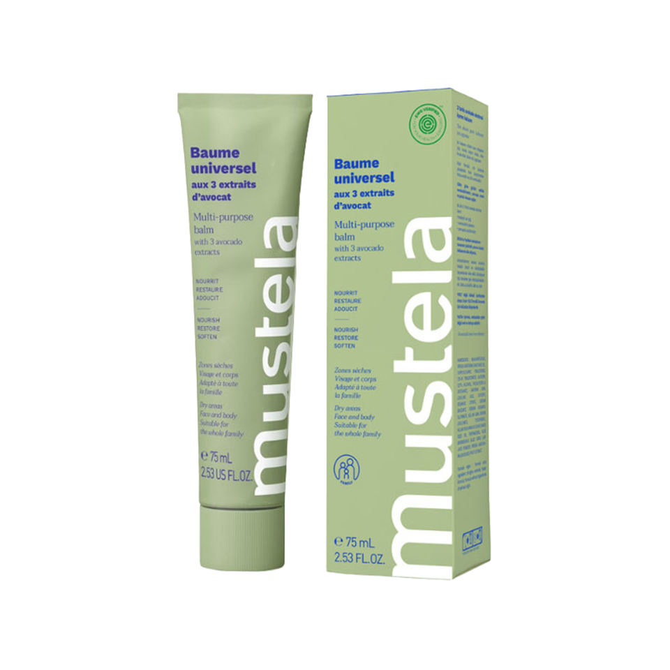 Mustela 3 Etkili Avokado Balsam 75 ml - Bebek Krem-Losyon - Mustela