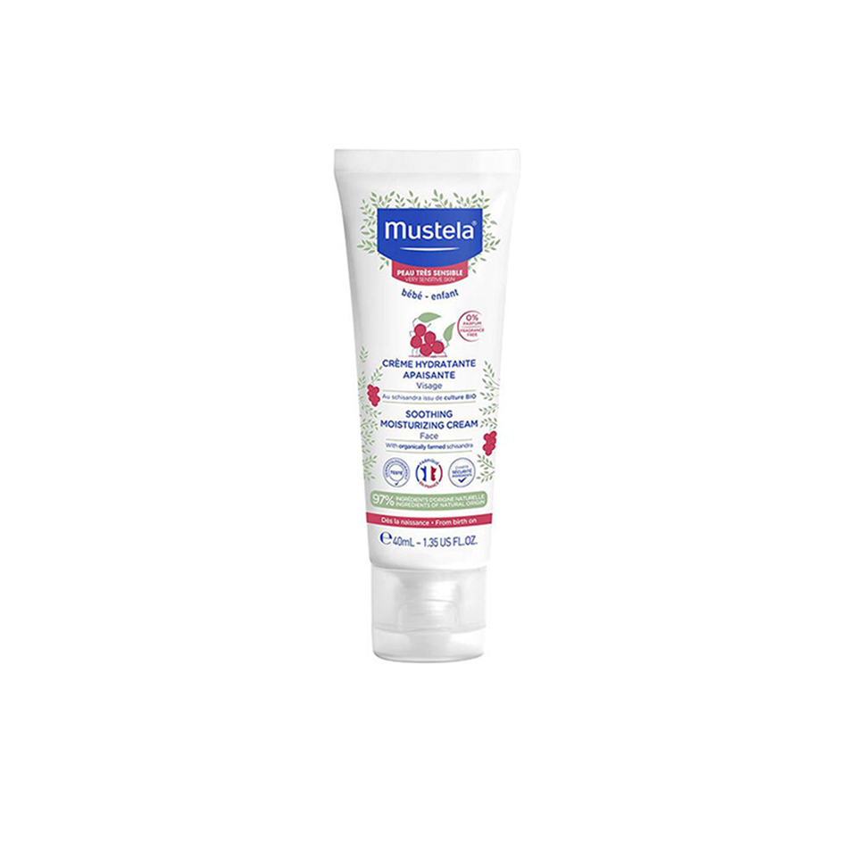 Mustela Çok Hassas Ciltler İçin Yüz Kremi 40 ml - Bebek Krem-Losyon - Mustela