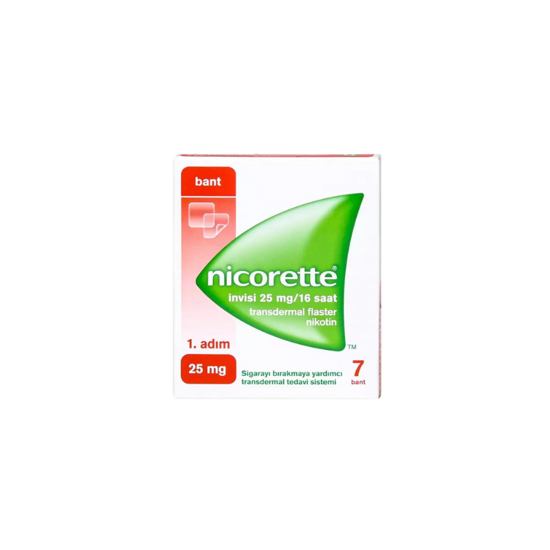 Nicorette Nikotin Bandı İnvisi 25 mg/16 saat 7 bant - Yeni ürünler - Diğer