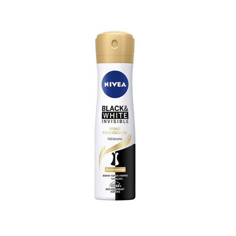 Nivea Black&White İpeksi Pürüzsüzlük Deodorant 150 ml - Yeni ürünler - Diğer