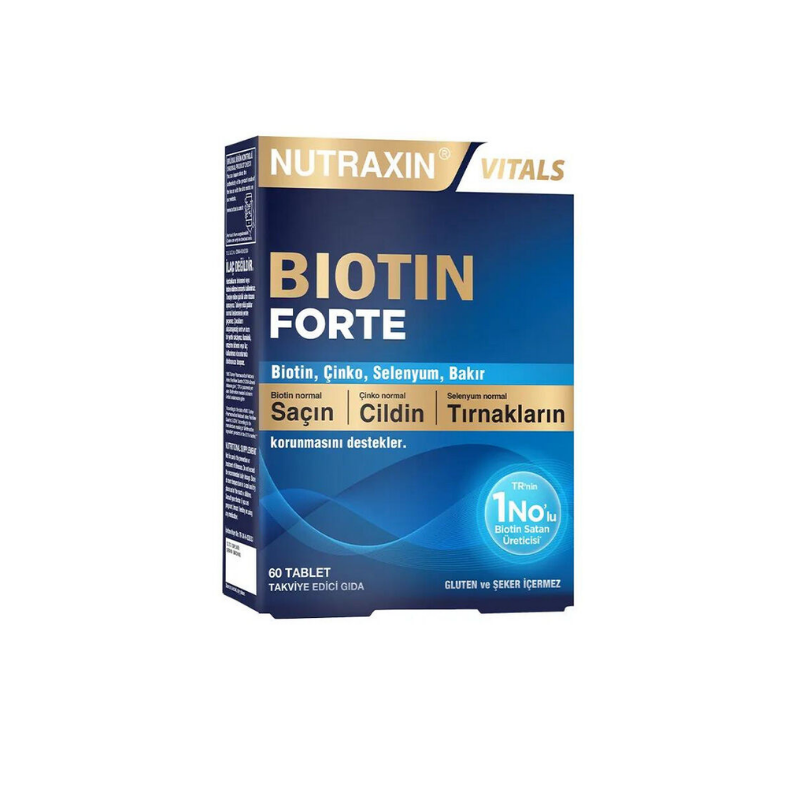 Nutraxin Biotin Forte 60 Tablet - Yeni ürünler - Diğer