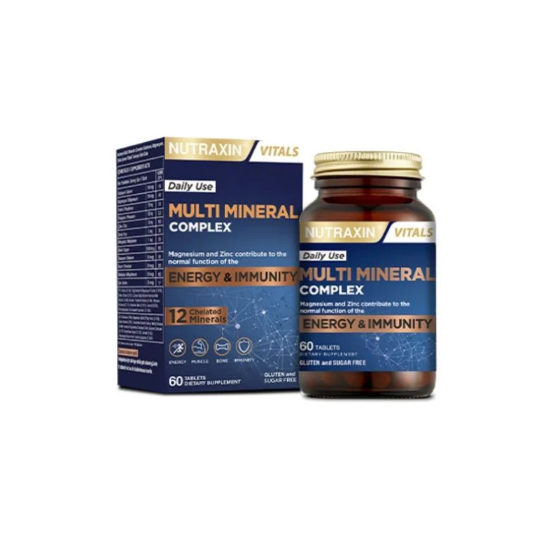 Nutraxin Multi Mineral Complex 60 Tablet - Yeni ürünler - Diğer