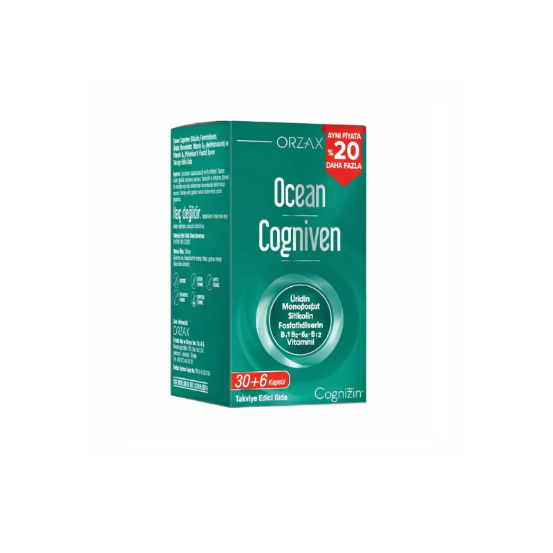 Ocean Cogniven 30+6 Kapsül %20 Daha Fazla - Yeni ürünler - Diğer