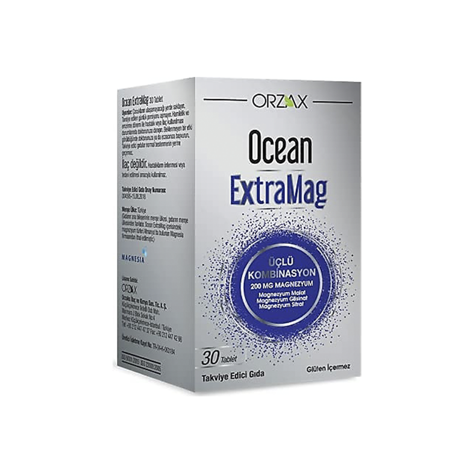 Ocean ExtraMag 30 Tablet - Vitamin-Mineral - Orzax
