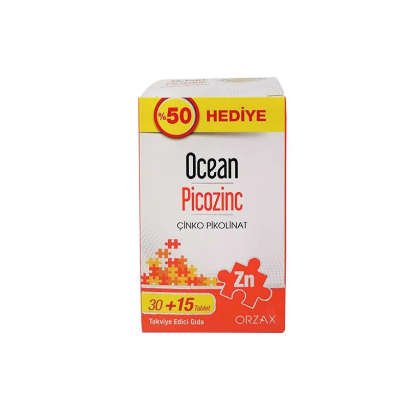 Ocean Picozinc 30+15 %50 Fazla 45 Tablet - Yeni ürünler - Diğer