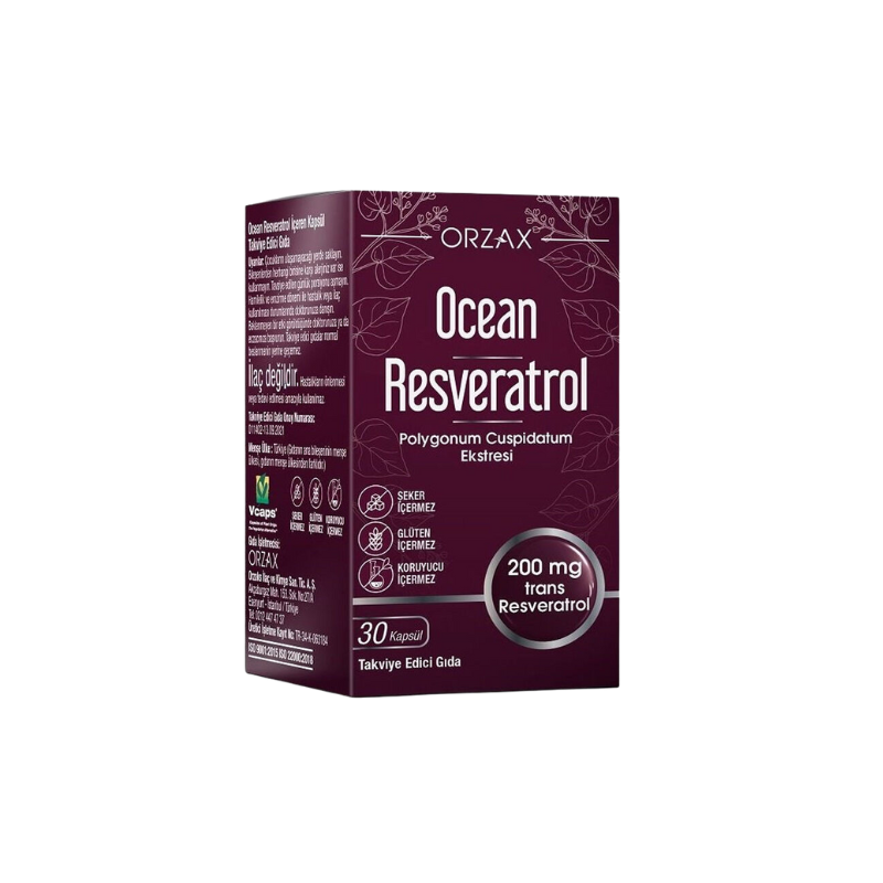 Ocean Resveratrol 200 mg 30 Kapsül - Yeni ürünler - Diğer