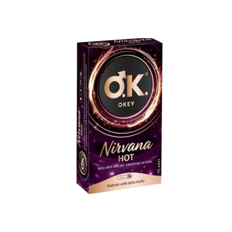 Okey Nirvana Hot 10 Adet Prezervatif - Yeni ürünler - Diğer