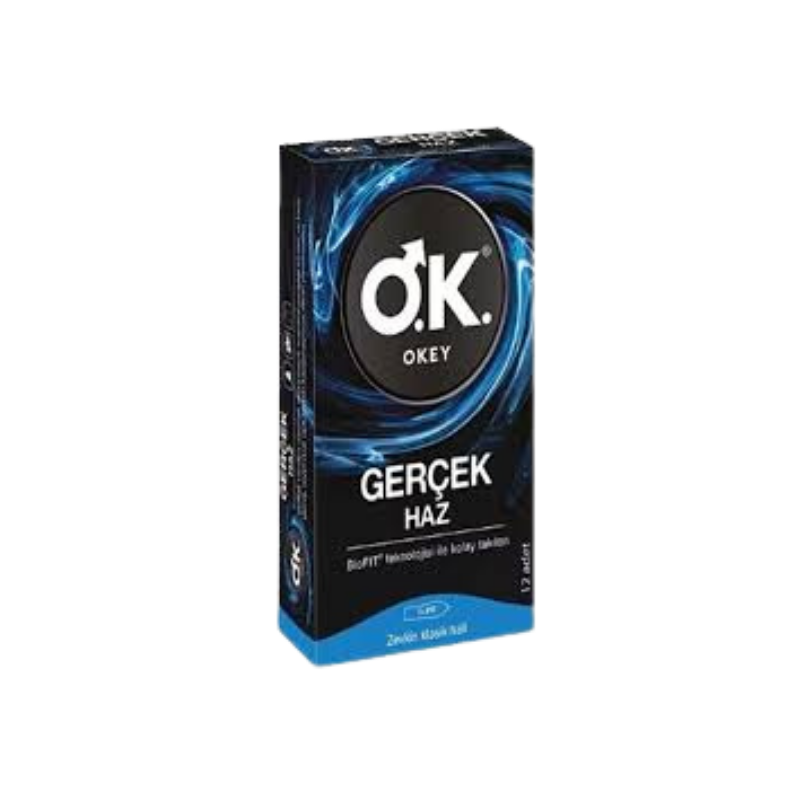 Okey Prezervatif Gerçek Haz 12'li - Yeni ürünler - Diğer