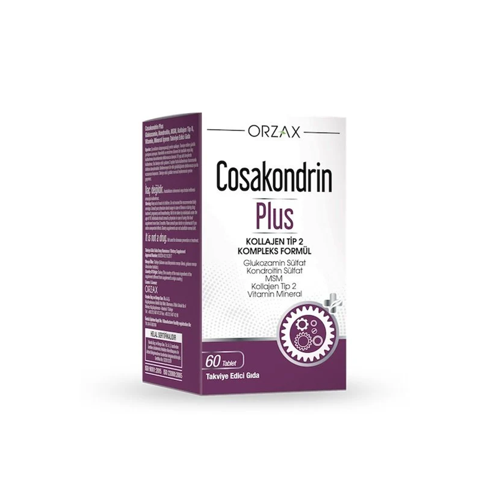 Orzax Cosakondrin Plus 60 Tablet - Vitamin-Mineral - Orzax